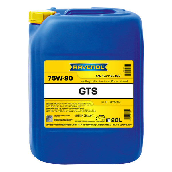 Trans Synth RAVENOL Gear Trans Synth GTS 75W-90 transmissiya moyi
